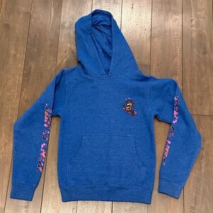Santa Cruz Screaming Hand Blue Hoodie - Youth Size Small